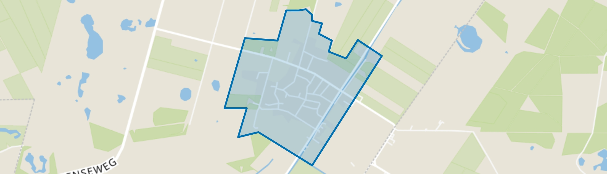 Nieuw-Balinge, Nieuw-Balinge map