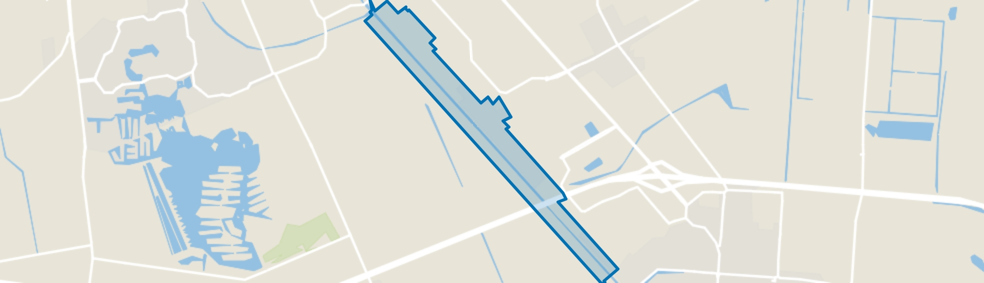 Oranjedorp, Nieuw-Dordrecht map