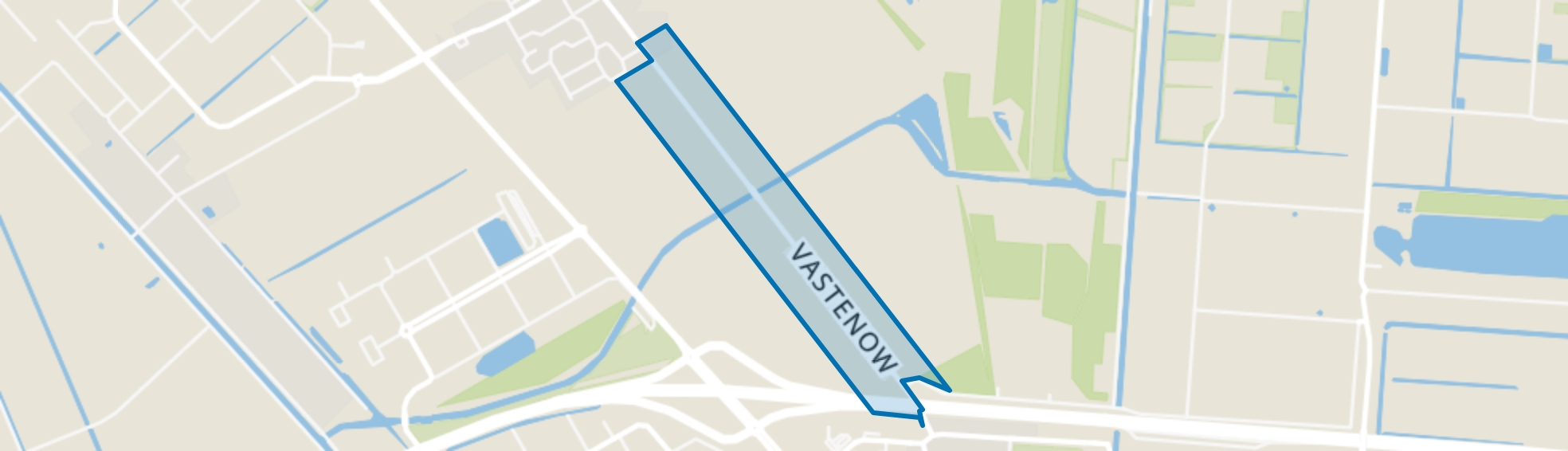 Vastenow, Nieuw-Dordrecht map