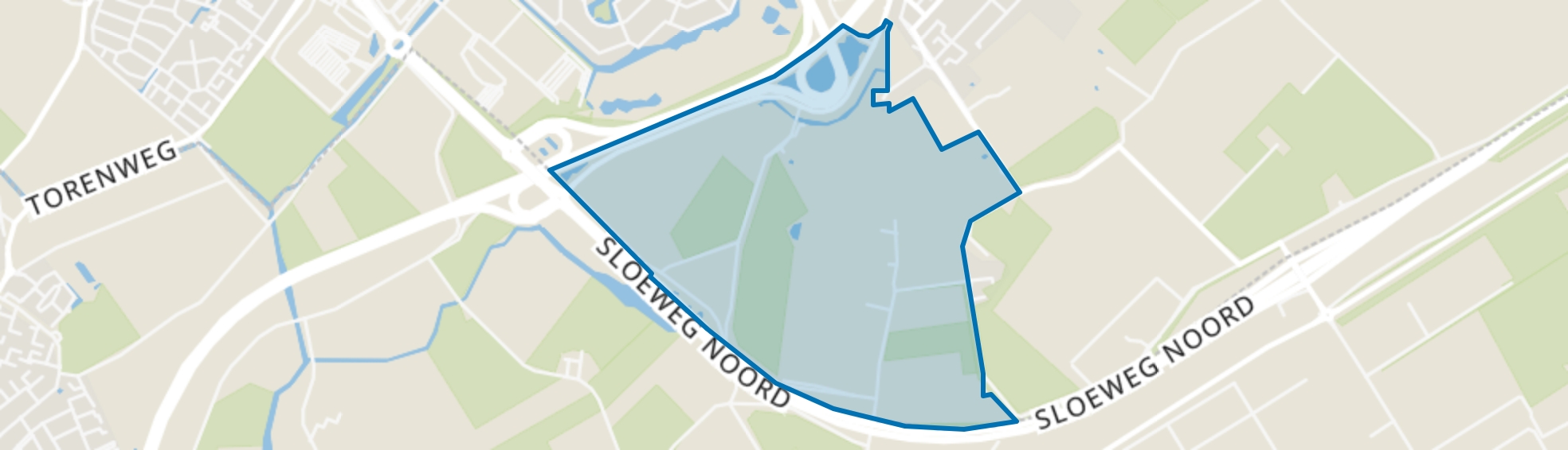 Mortierepolder, Nieuw- en Sint Joosland map