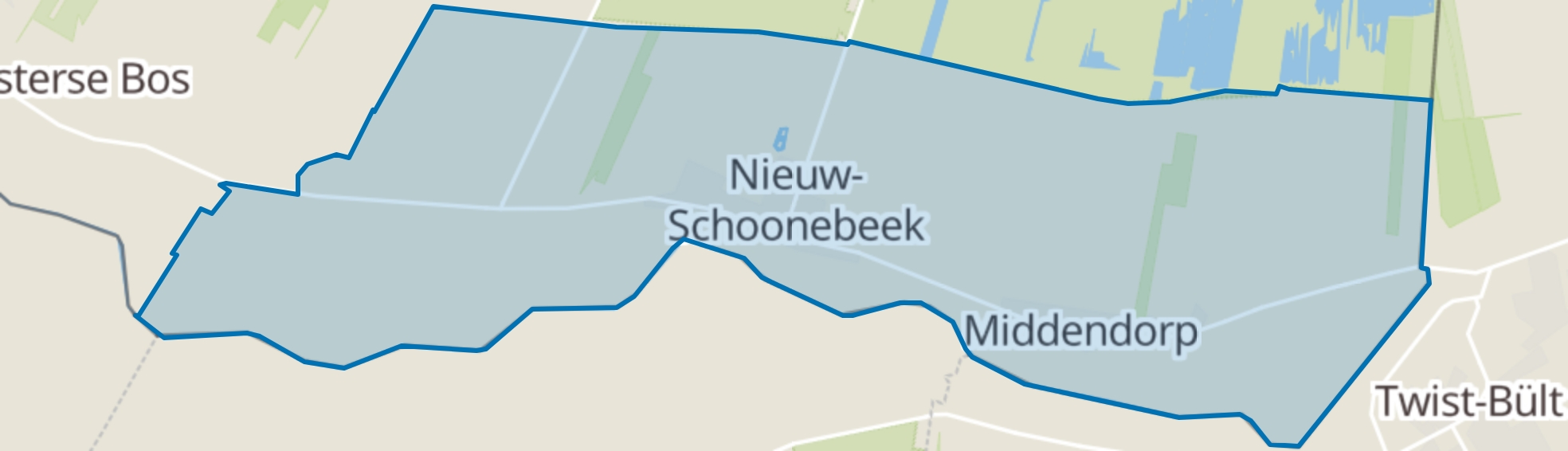 Nieuw-Schoonebeek map