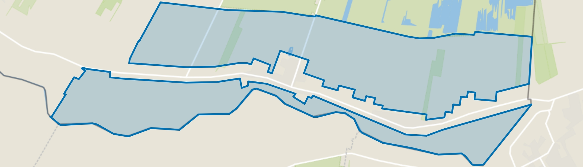 Verspreide huizen Nieuw-Schoonebeek, Nieuw-Schoonebeek map