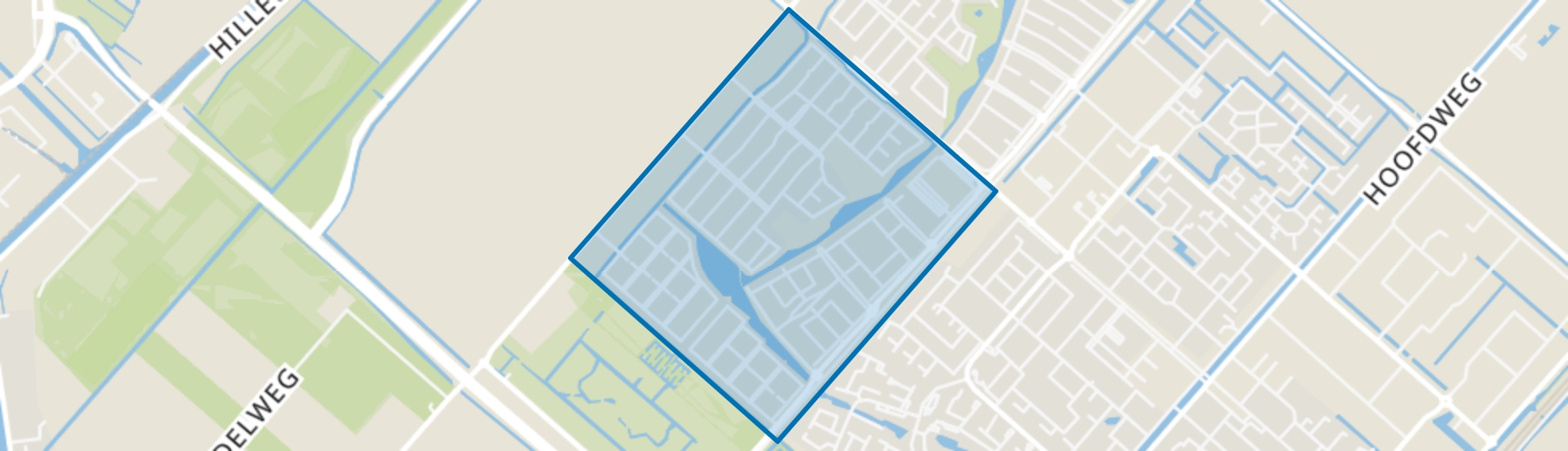 Nieuw-Vennep Getsewoud Zuid, Nieuw-Vennep map