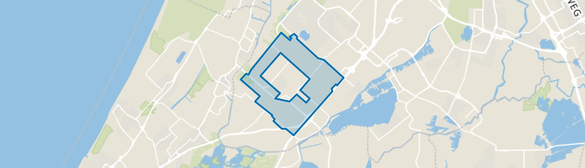 Nieuw-Vennep Omgeving, Nieuw-Vennep map