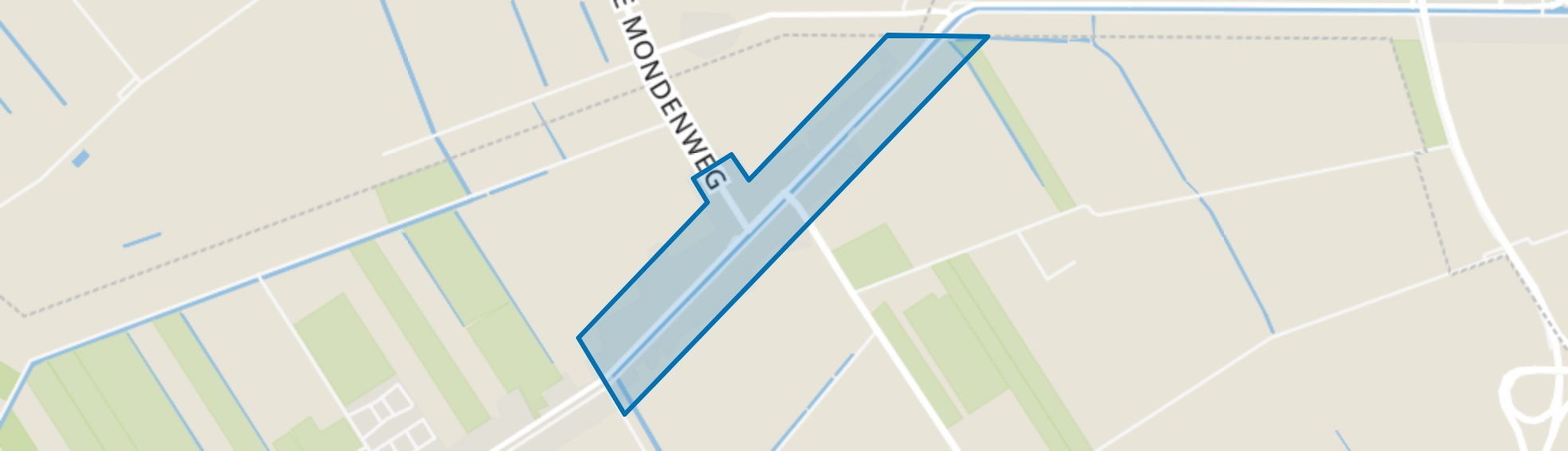 Weerdingerkanaal, Nieuw-Weerdinge map