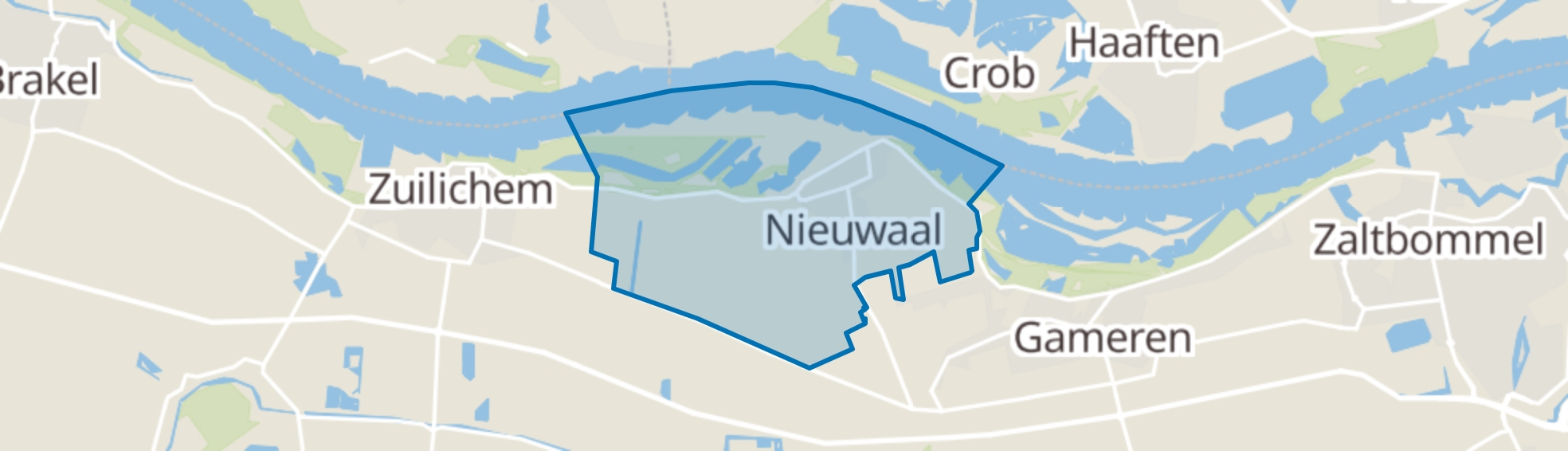 Nieuwaal map