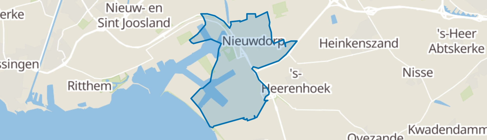 Nieuwdorp map