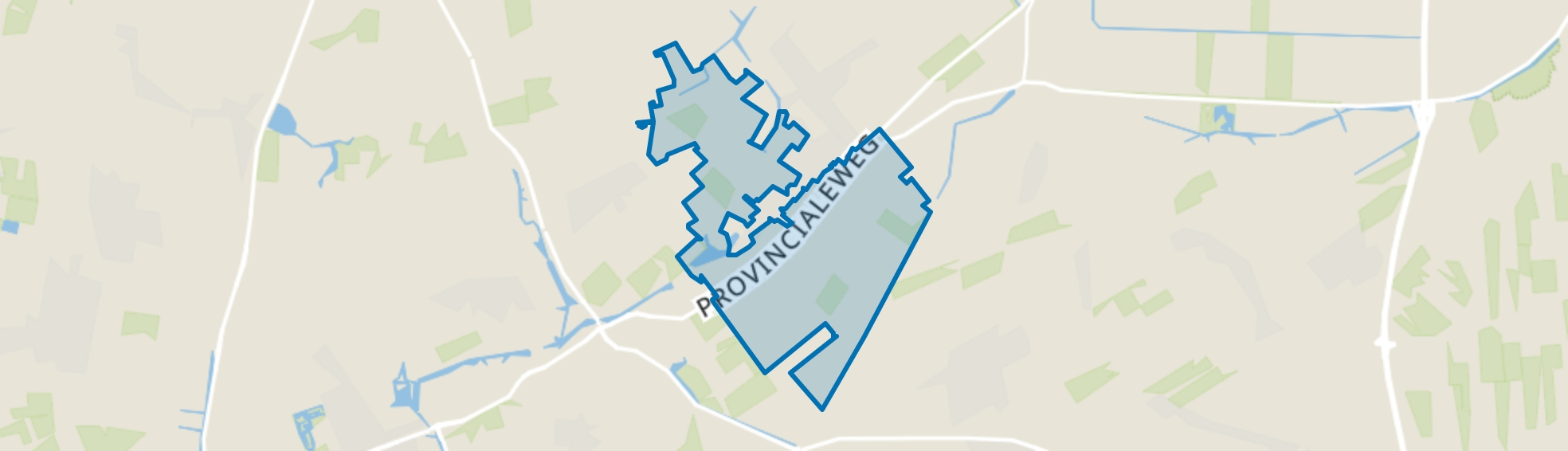 Buitengebied Nieuwe Niedorp, Nieuwe Niedorp map