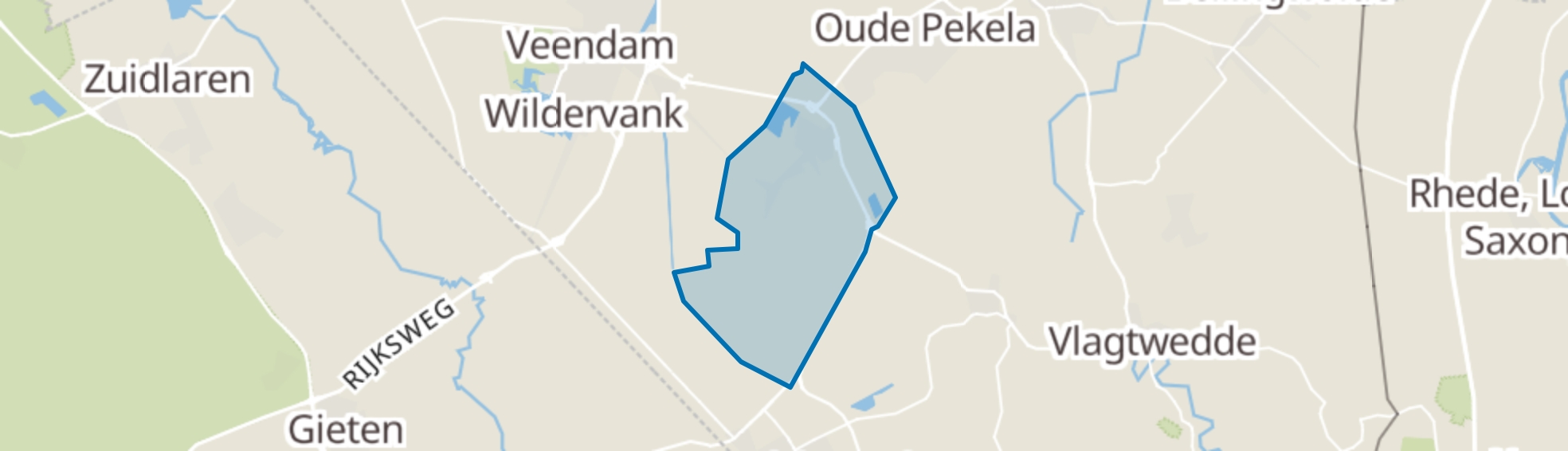 Nieuwe Pekela map