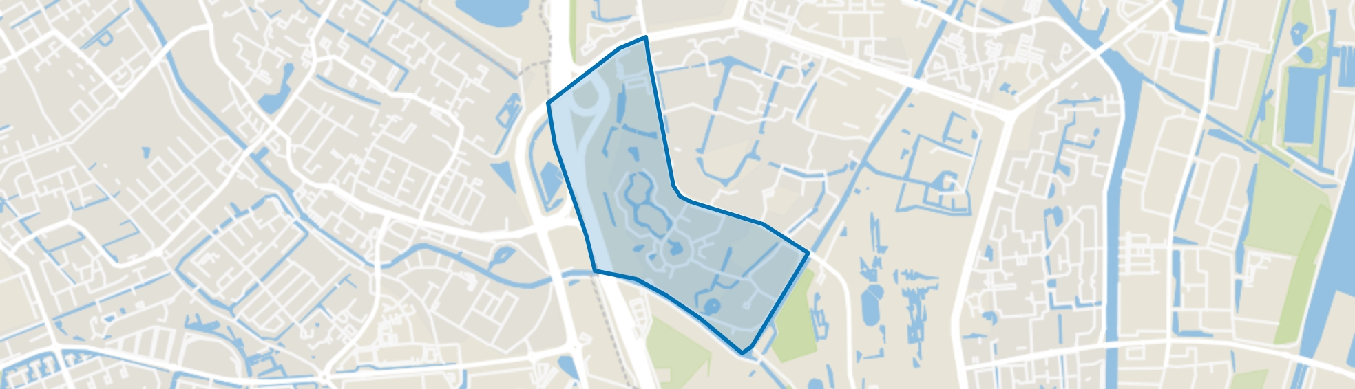 Doorslag-Zuidwest, Nieuwegein map