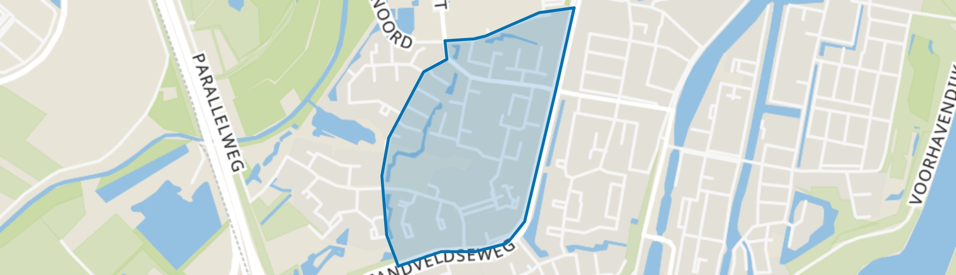 Hoogzandveld-Oost, Nieuwegein map