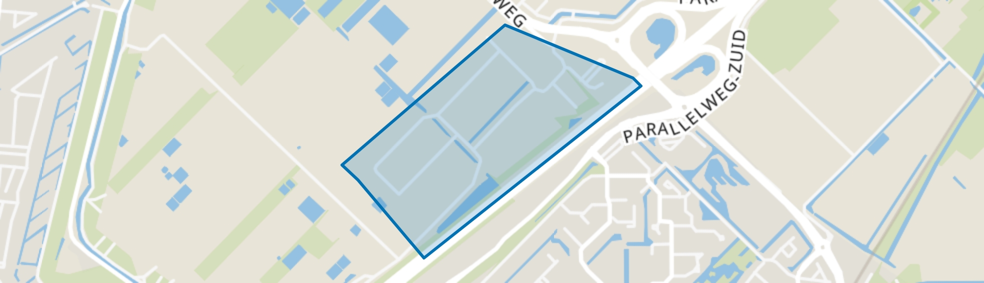 Bedrijventerrein De Hooge Veenen, Nieuwerkerk aan den IJssel map