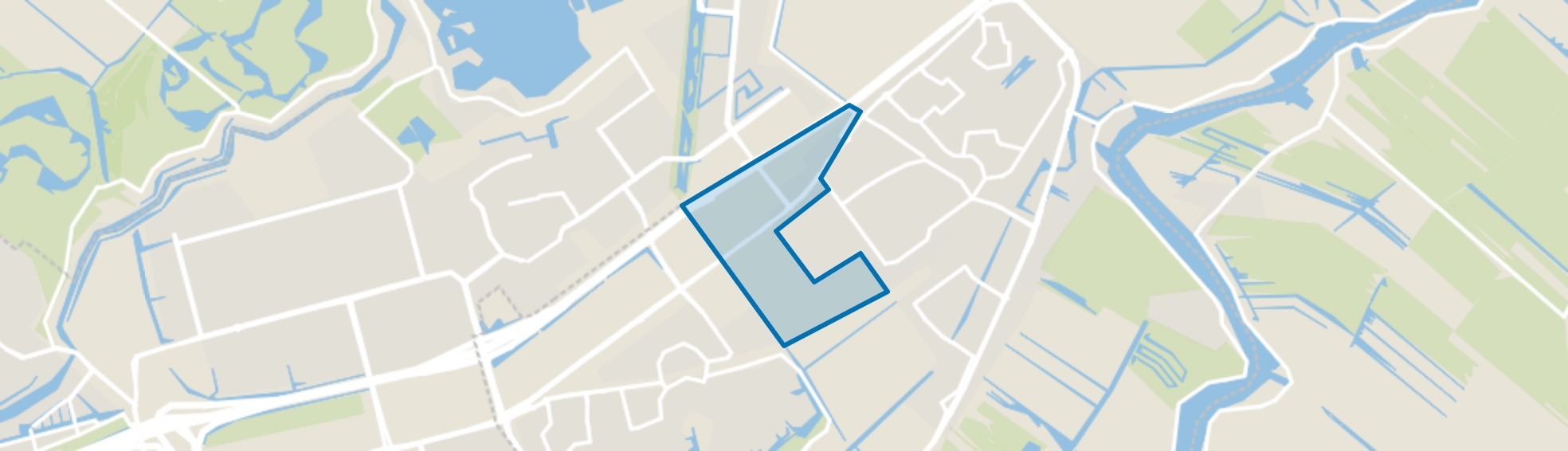 Verspreide bebouwing Achter Esse, Nieuwerkerk aan den IJssel map