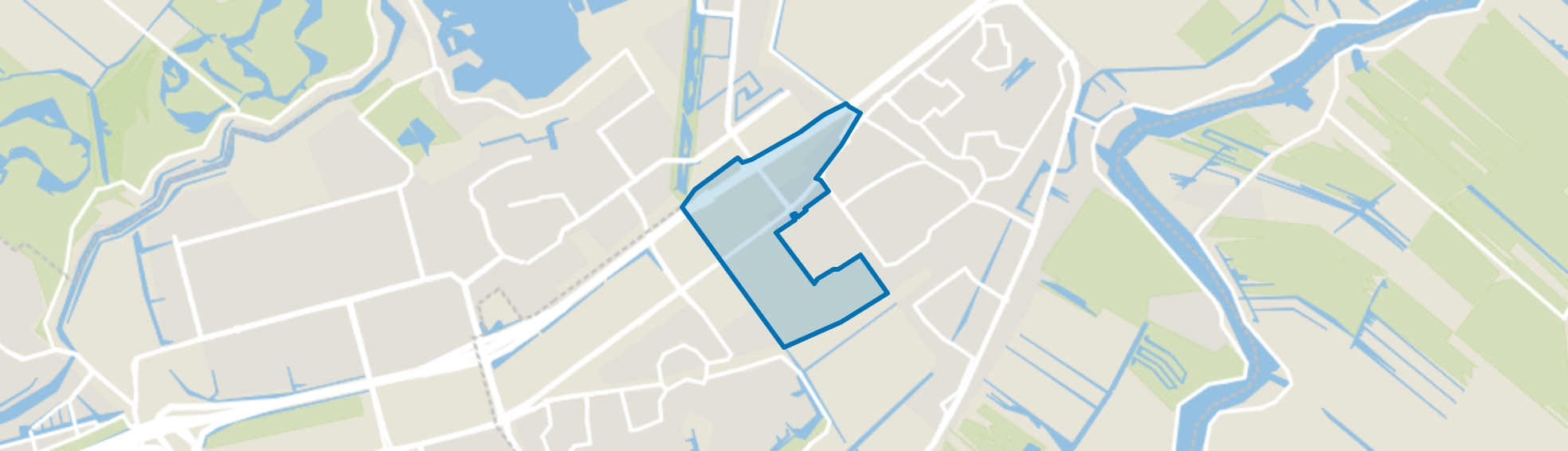 Verspreide bebouwing Achter Esse, Nieuwerkerk aan den IJssel map