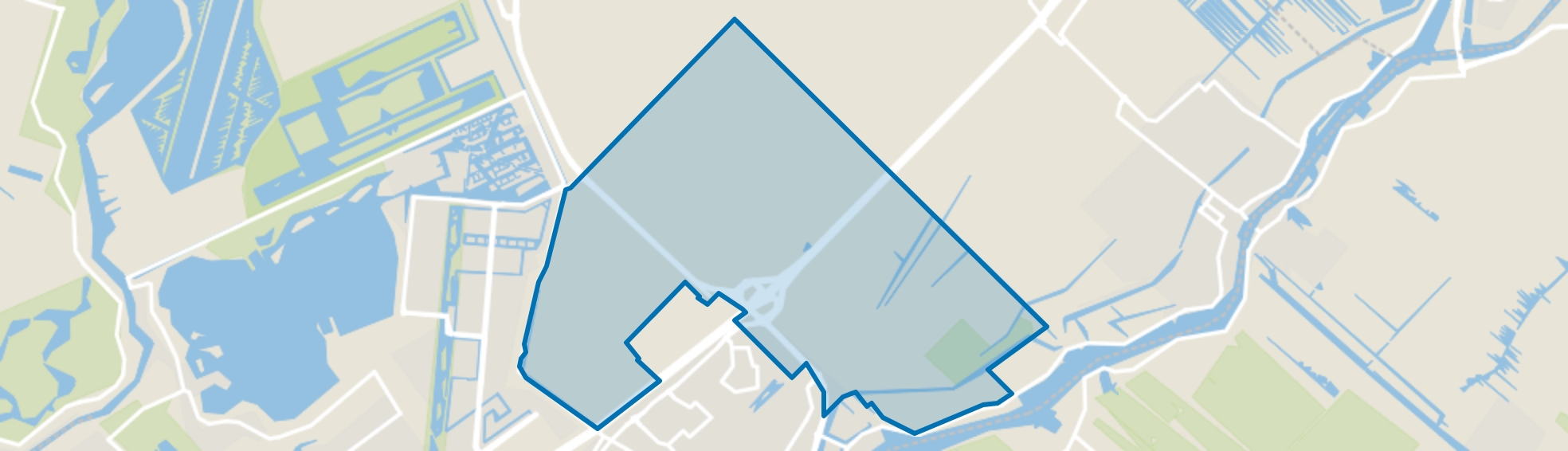 Verspreide bebouwing Zuidplaspolder Nieuwerkerk aan den IJss, Nieuwerkerk aan den IJssel map