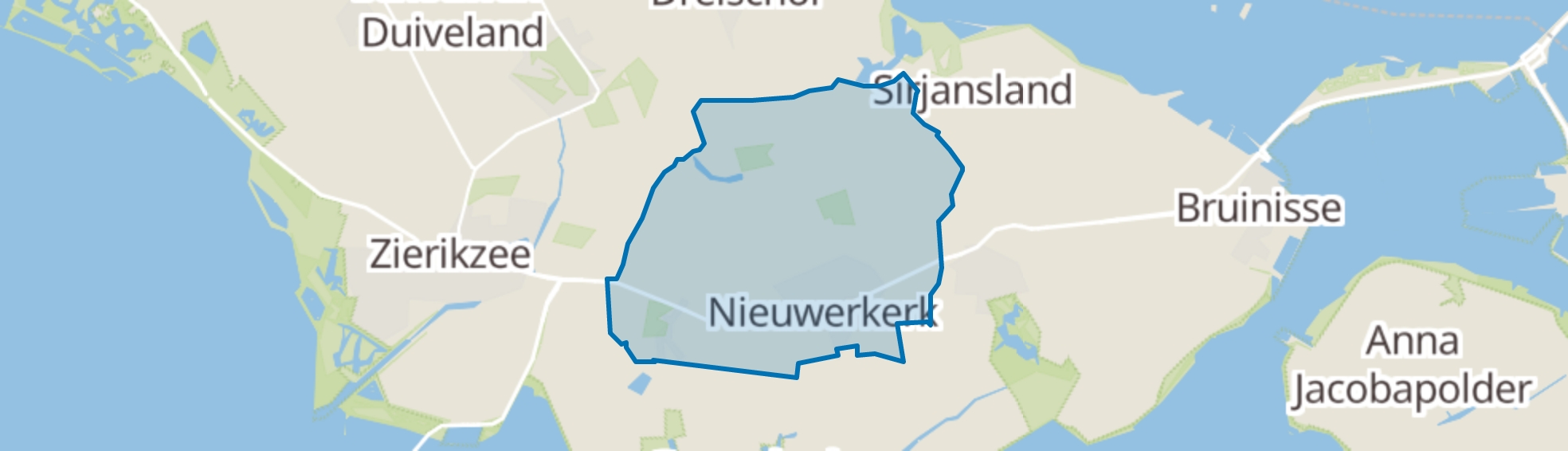 Nieuwerkerk map