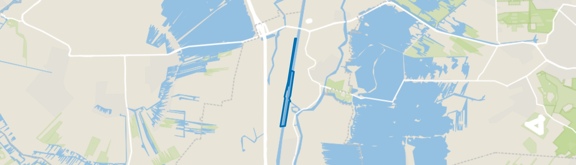 Kanaalzone sector Nieuwersluis, Nieuwersluis map