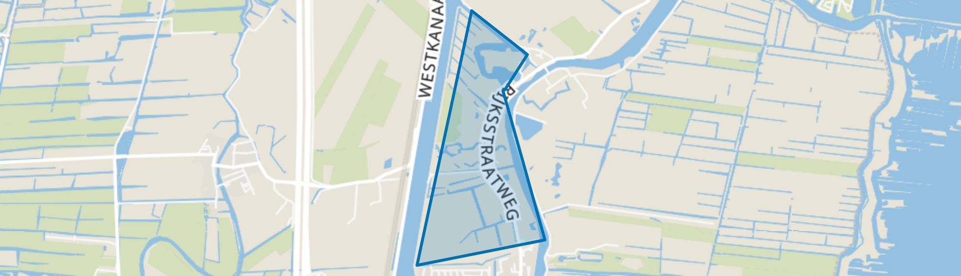 Polder Het Honderd, Nieuwersluis map