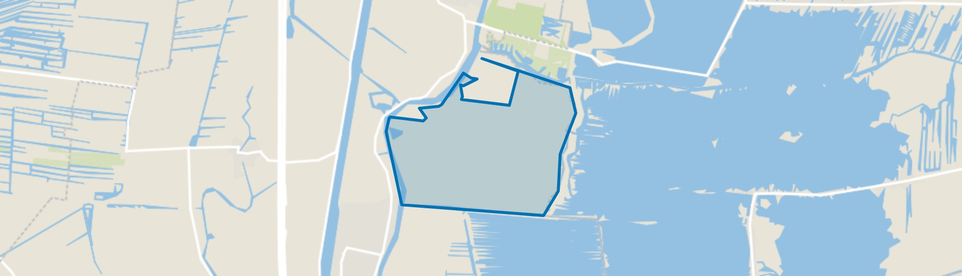 Polder Mijnden, Nieuwersluis map