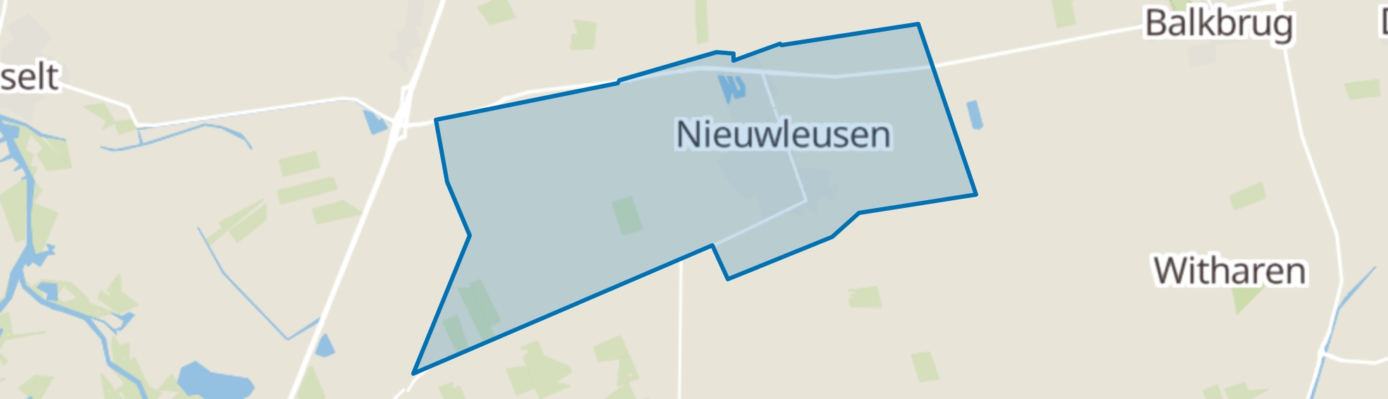 Nieuwleusen map