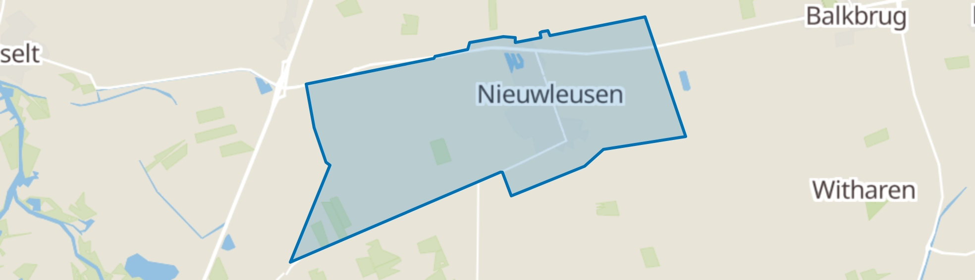 Nieuwleusen map