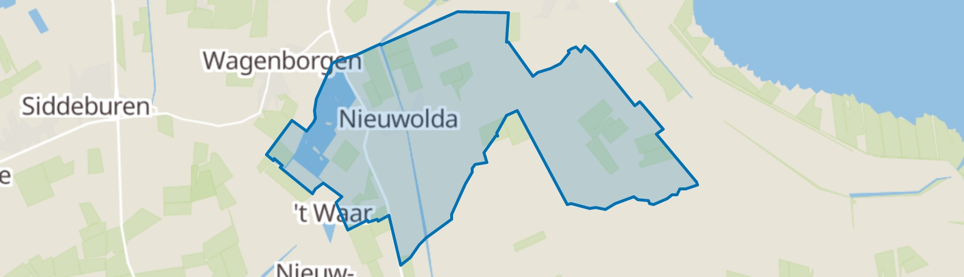 Nieuwolda map