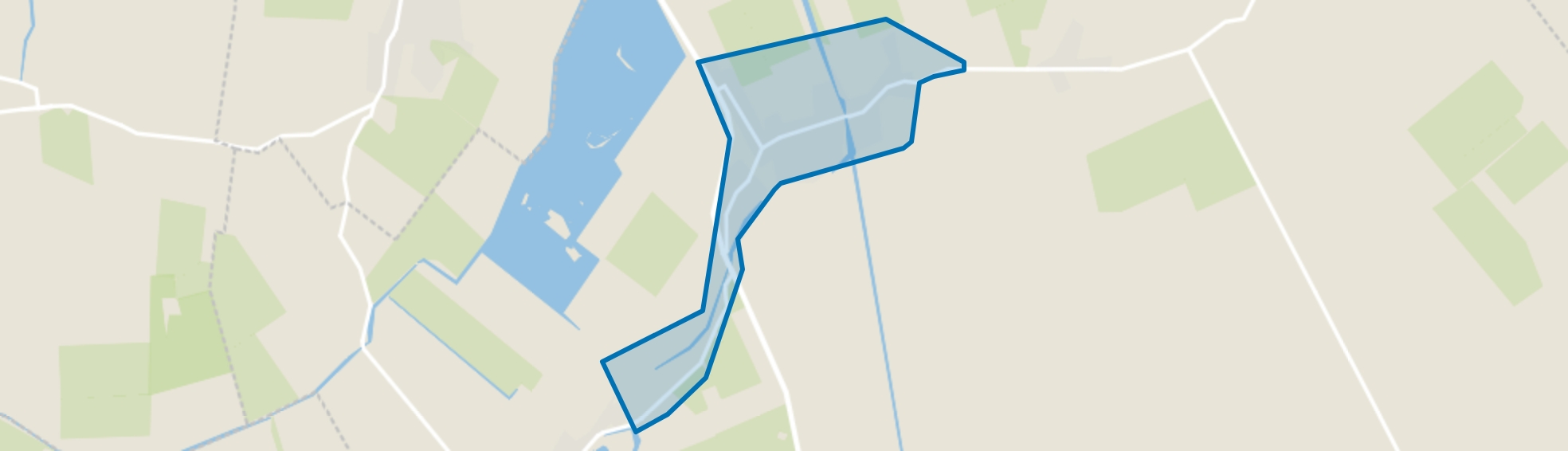 Nieuwolda, Nieuwolda map