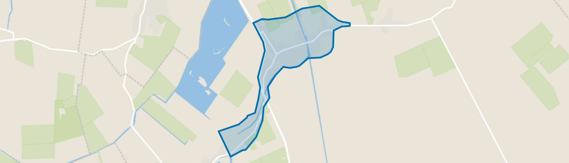 Nieuwolda, Nieuwolda map