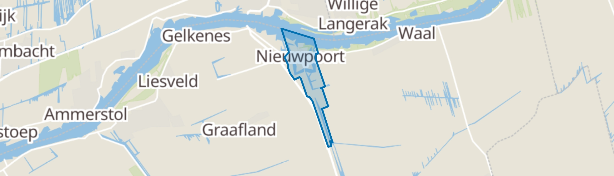 Nieuwpoort map