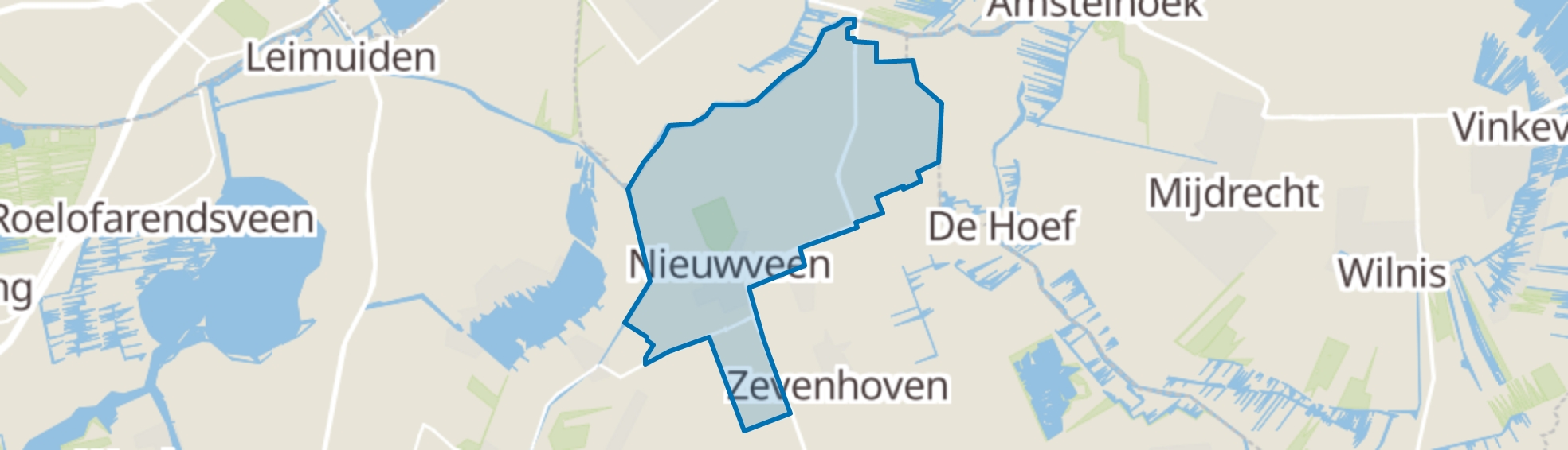 Nieuwveen map