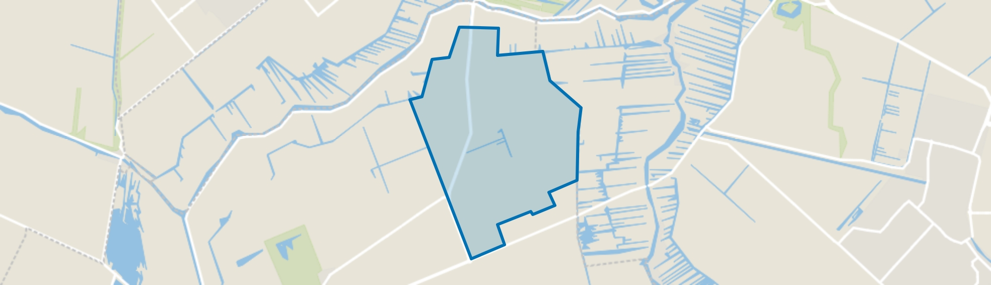 Nieuwveen Buitengebied Vrouwenakker, Nieuwveen map