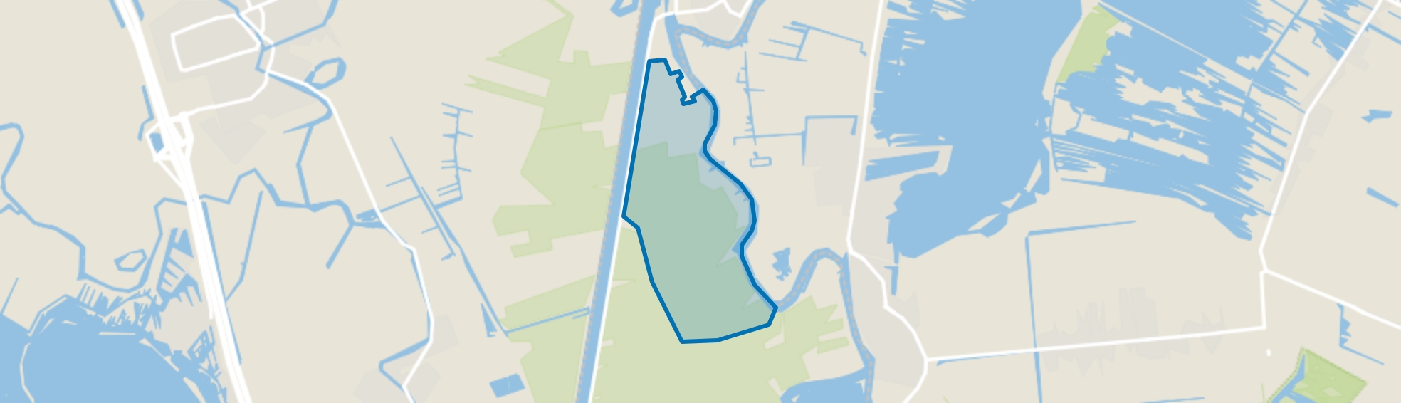 Polder Garsten Noord, Nigtevecht map