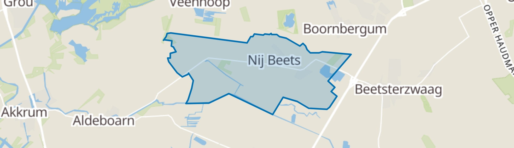 Nij Beets map