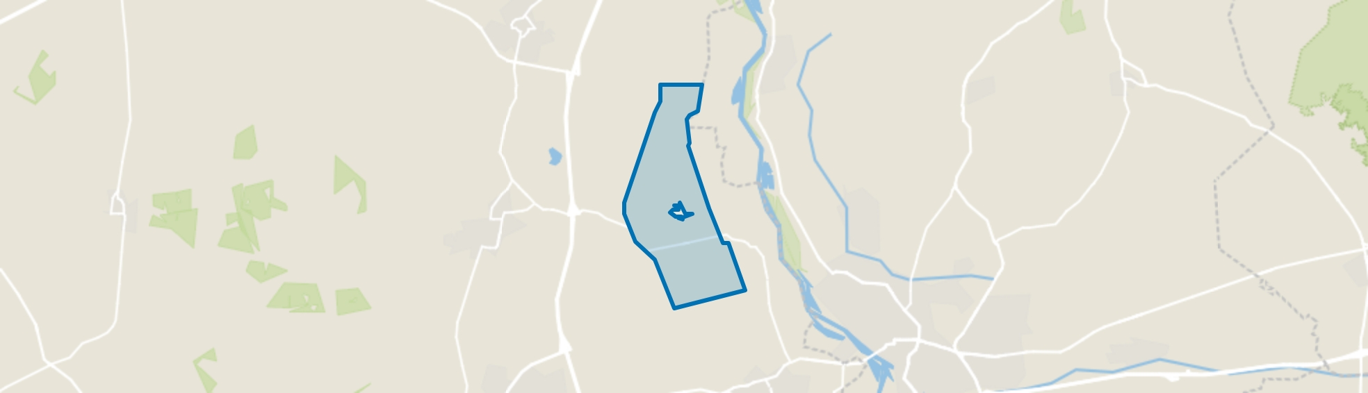 Nijbroek Buitengebied, Nijbroek map