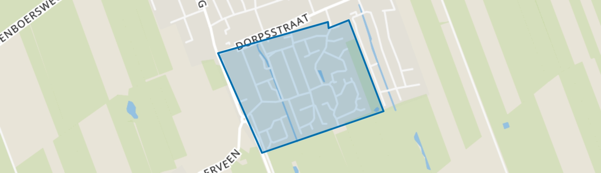 Griftebuurt, Nijeveen map