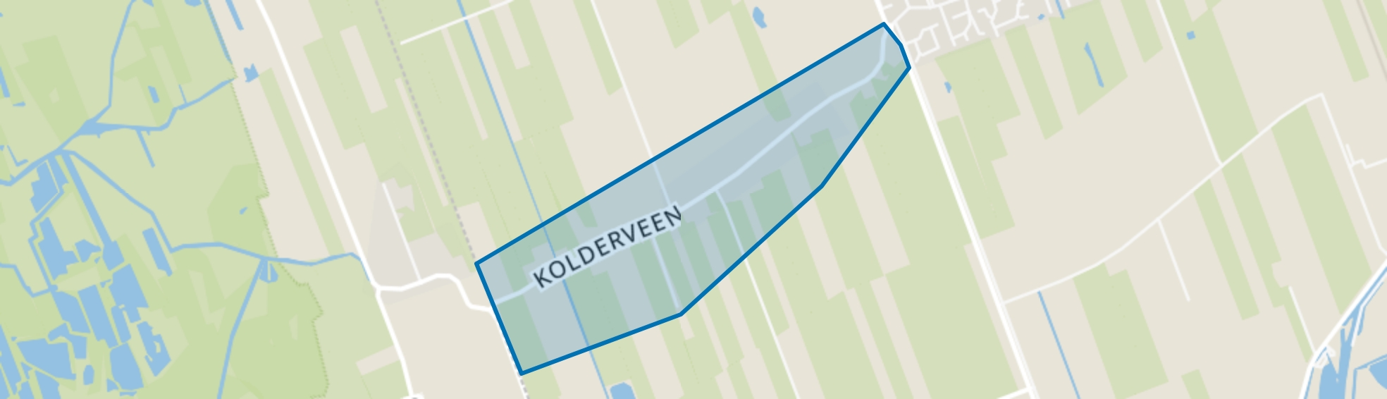 Kolderveen, Nijeveen map