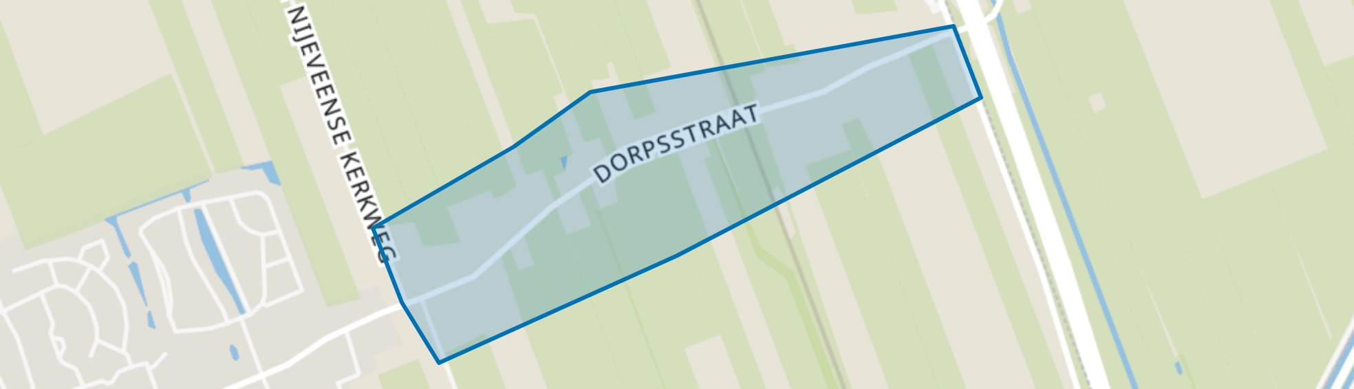 Nijeveen Oost, Nijeveen map