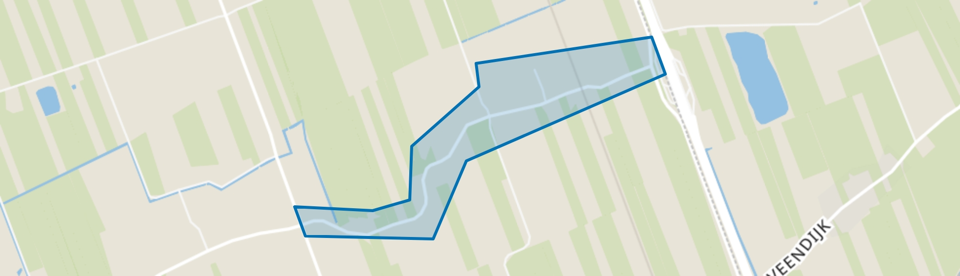 Nijeveense Bovenboer, Nijeveen map