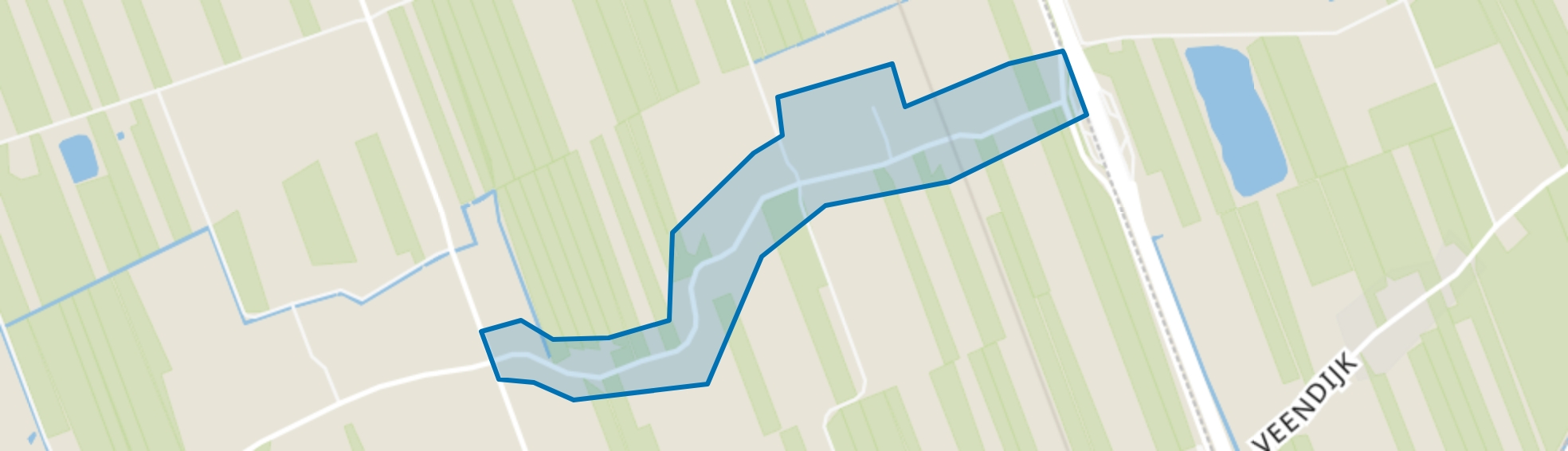 Nijeveense Bovenboer, Nijeveen map