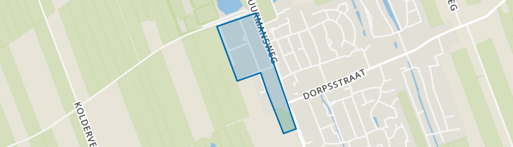 Spijkerserve, Nijeveen map