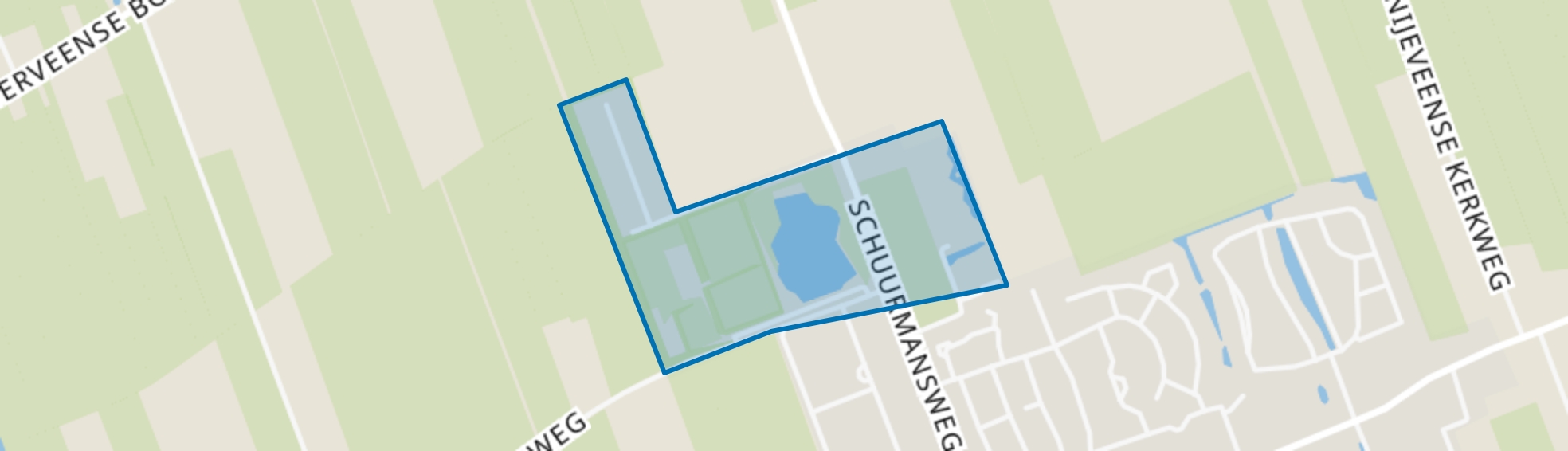 Tussenboerslanden, Nijeveen map