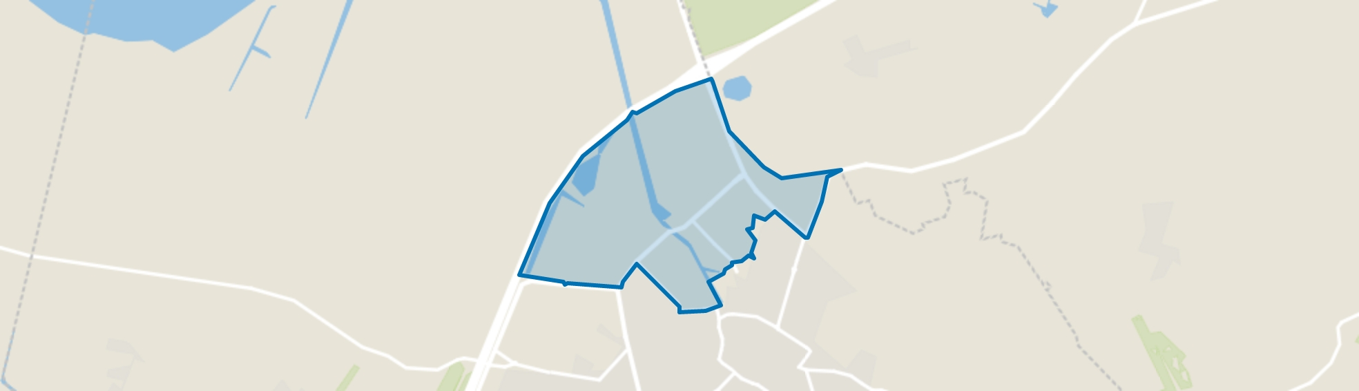 Industriegebied, Nijkerk map