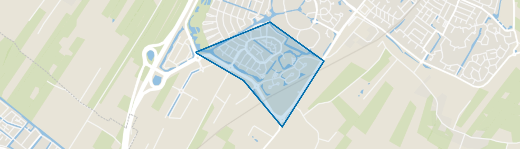 Spoorkamp/De Terrassen, Nijkerk map