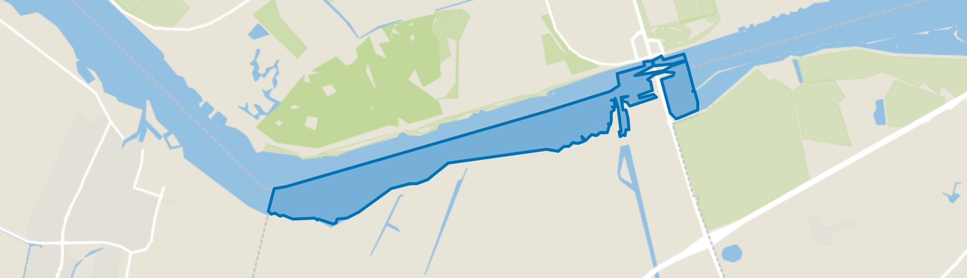 Water, Nijkerk map