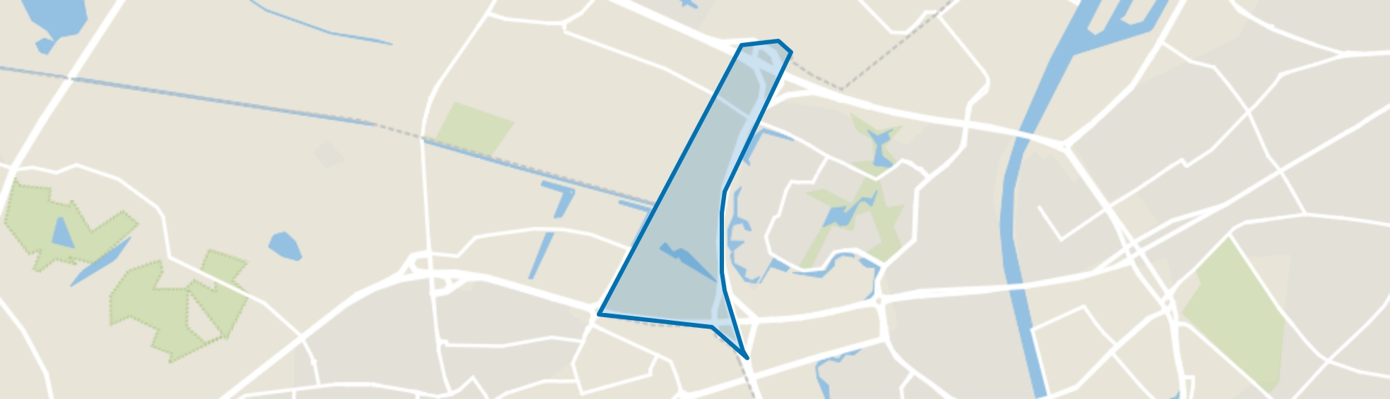 Bijsterhuizen, Nijmegen map