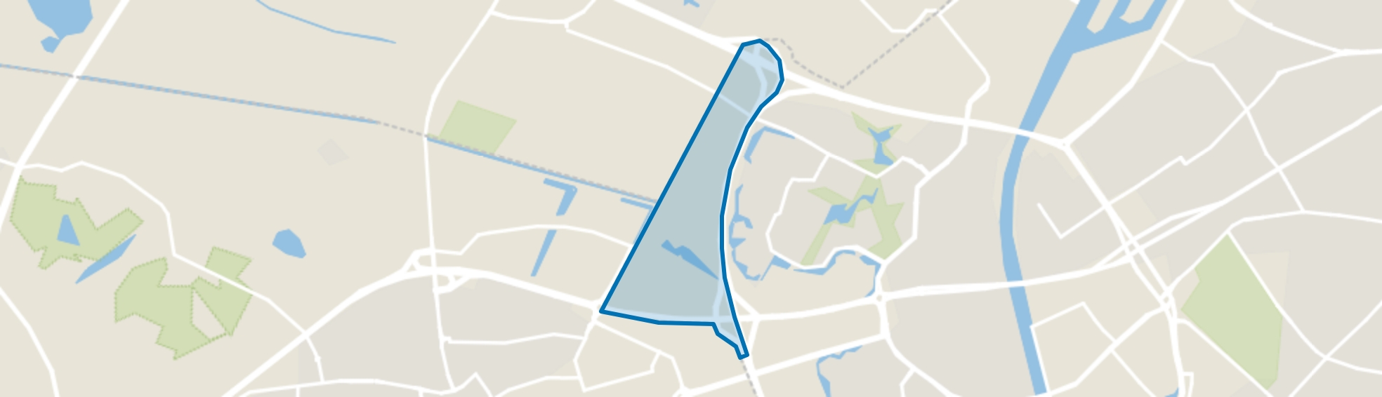 Bijsterhuizen, Nijmegen map