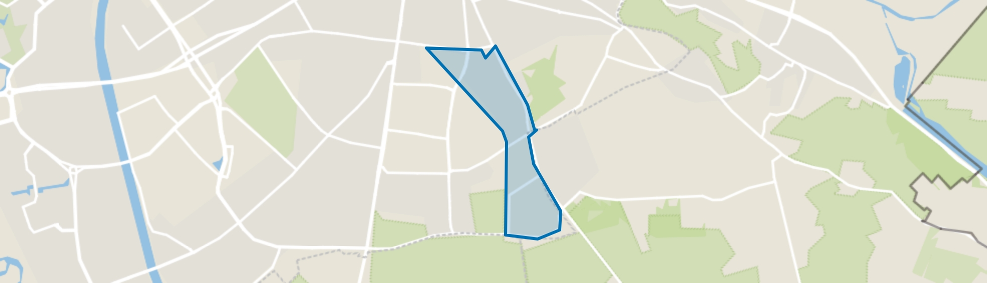 Groenewoud, Nijmegen map