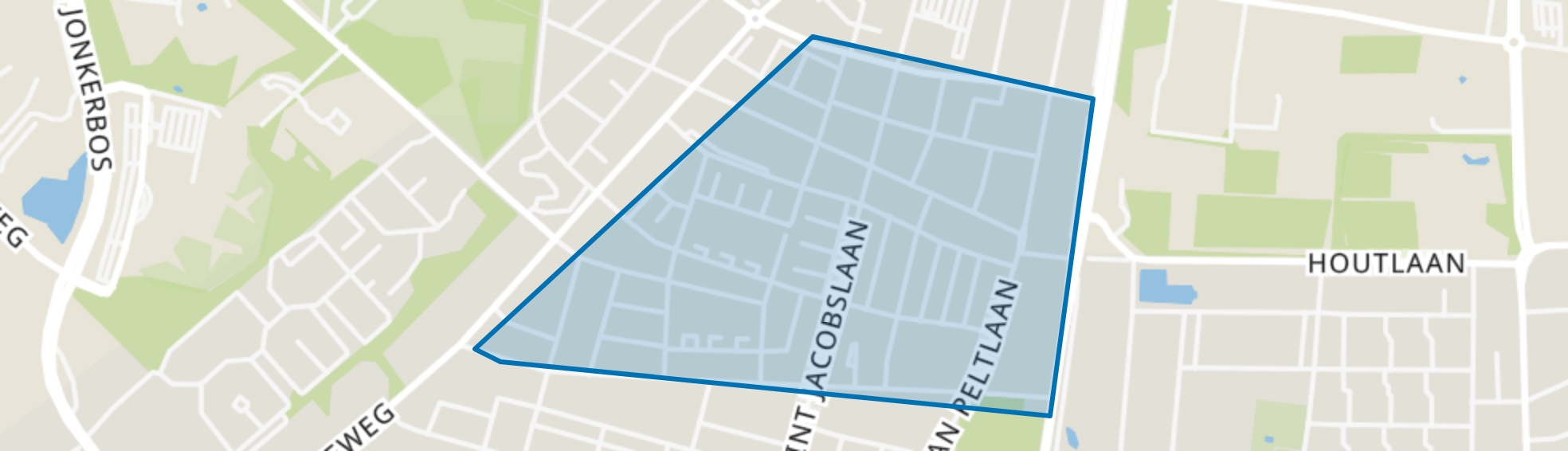 Hatertse Hei, Nijmegen map