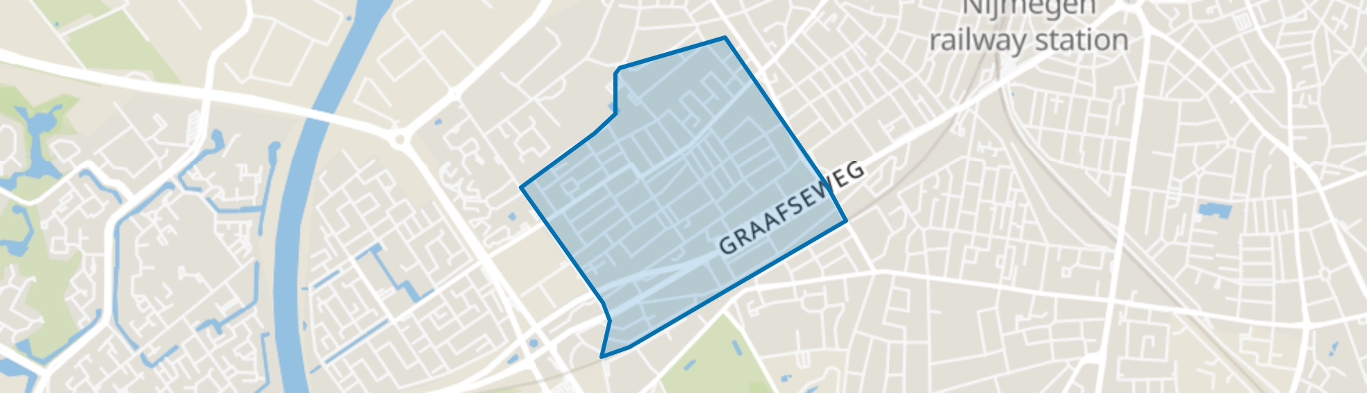 Heseveld, Nijmegen map