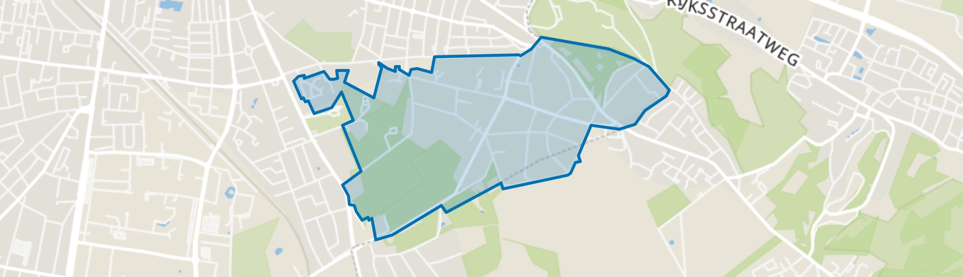 Kwakkenberg, Nijmegen map